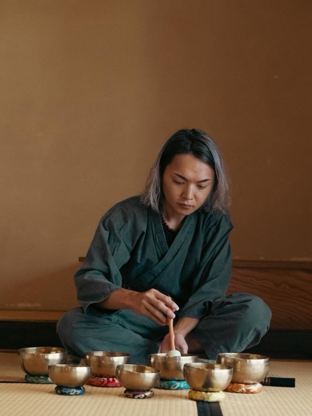 シンギングボウルで心を整える