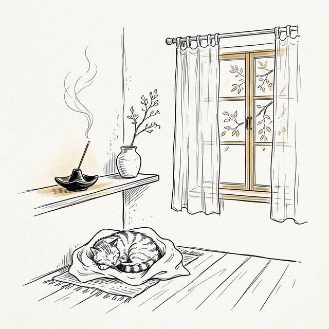 お客様の声 — 澄んだ空気に満たされます